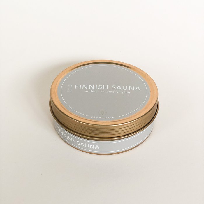 Duftkerze "Finnische Sauna" 110 g / ca. 20 h Brenndauer