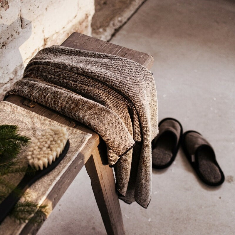 Saunahandtuch aus Leinenfrottier