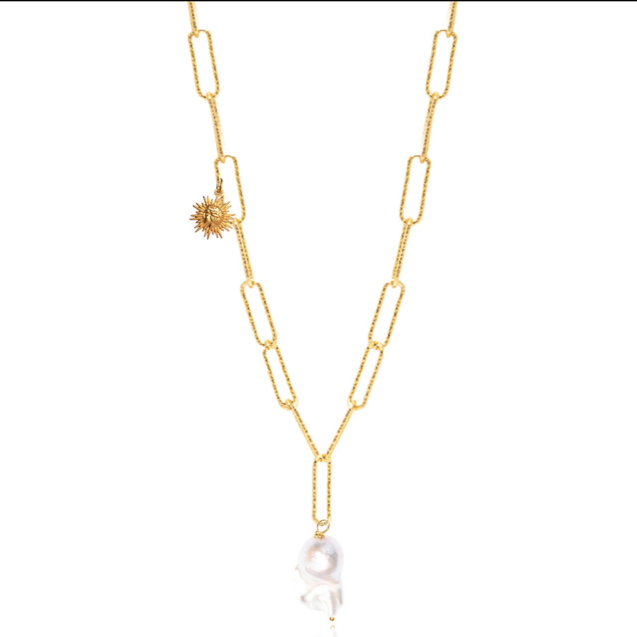 Halskette Sun Mini Lost Sea Diamond Cut von Hermina Athens
