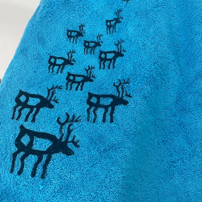 Set: Saunakissen und XL Handtuch