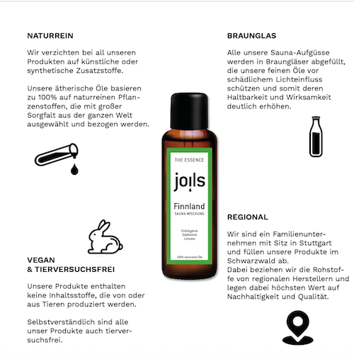 Saunaaufguss BALI von Joils 100 ml