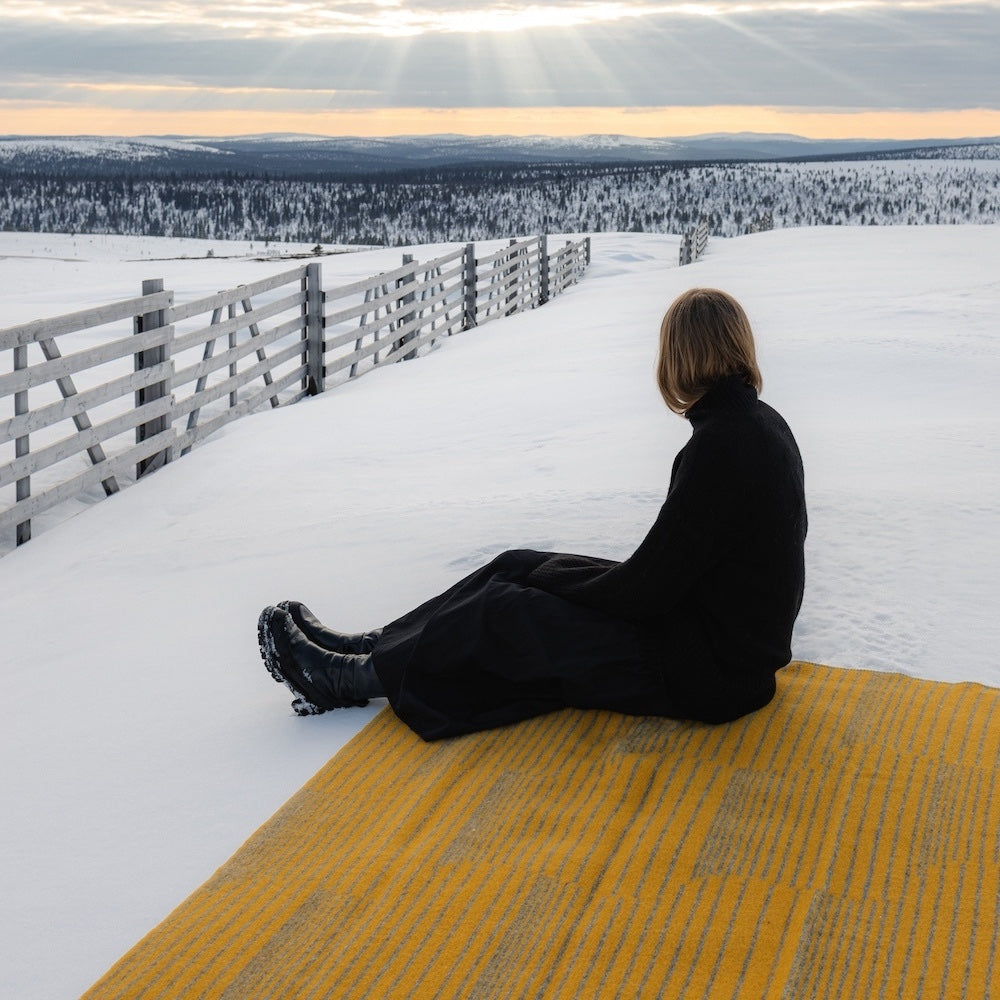 Wolldecke AURORA von Lapuan Kankurit