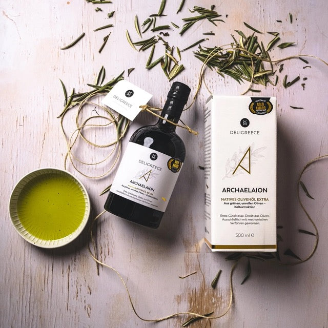 Archaelaion - Extra natives Olivenöl aus unreifen Oliven 500 ml