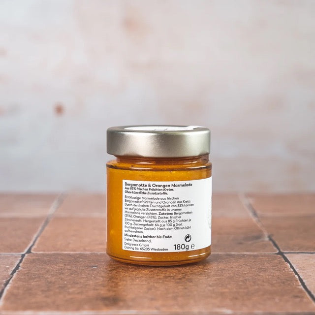Bergamotte Marmelade - 85% Frucht - Griechenland pur - 180 g