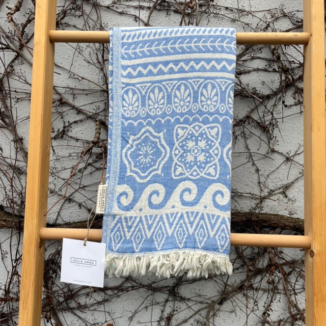 Strandtuch ELLINIKO Parlament Blue