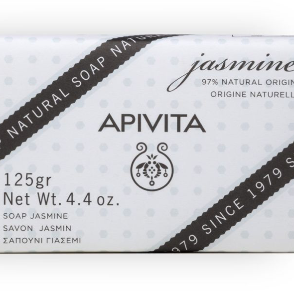 Olivenölseife mit Jasmin von Apivita 125 g
