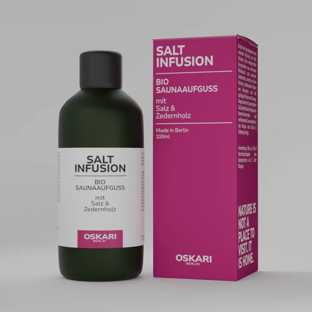 Saunaaufguss Salt Infusion von Oskari 100 ml