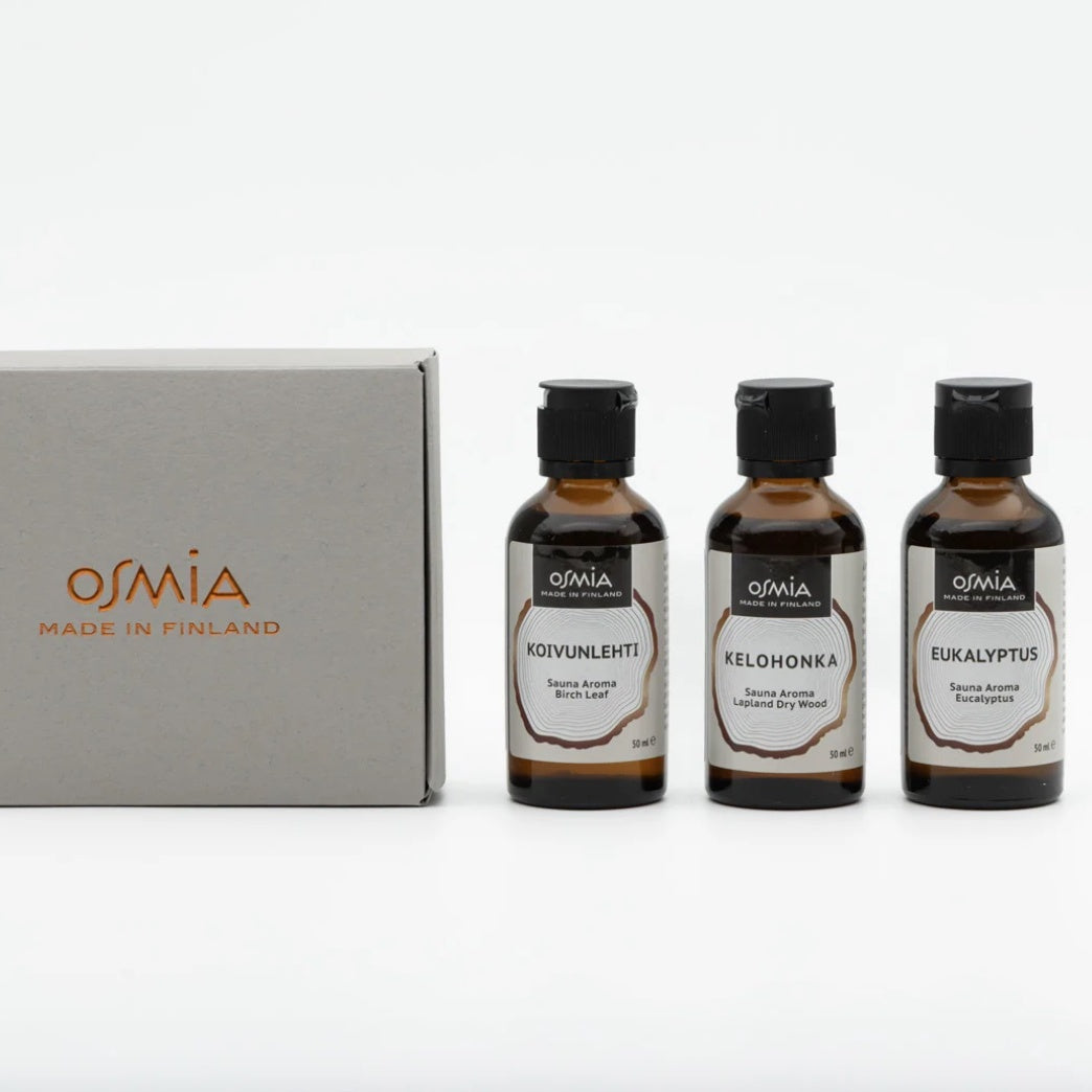 Osmia - 3 x Finnischer Saunaaufguss á 50 ml