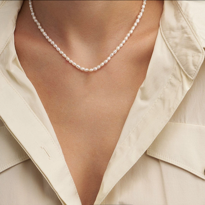 Perlen-Halsband von Hermina Athens