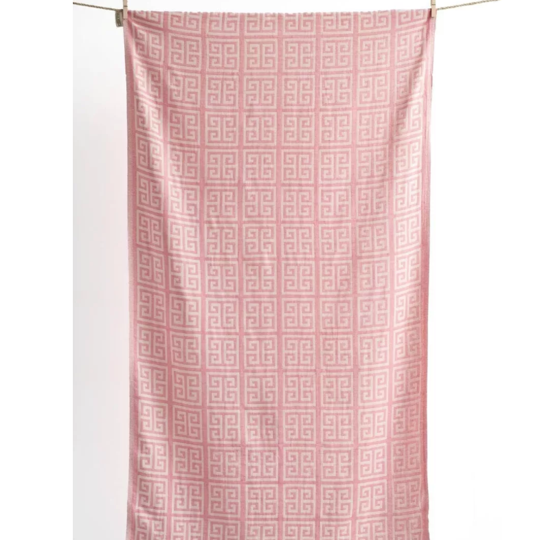 Strandtuch MEANDROS pink - von Aelia Anna