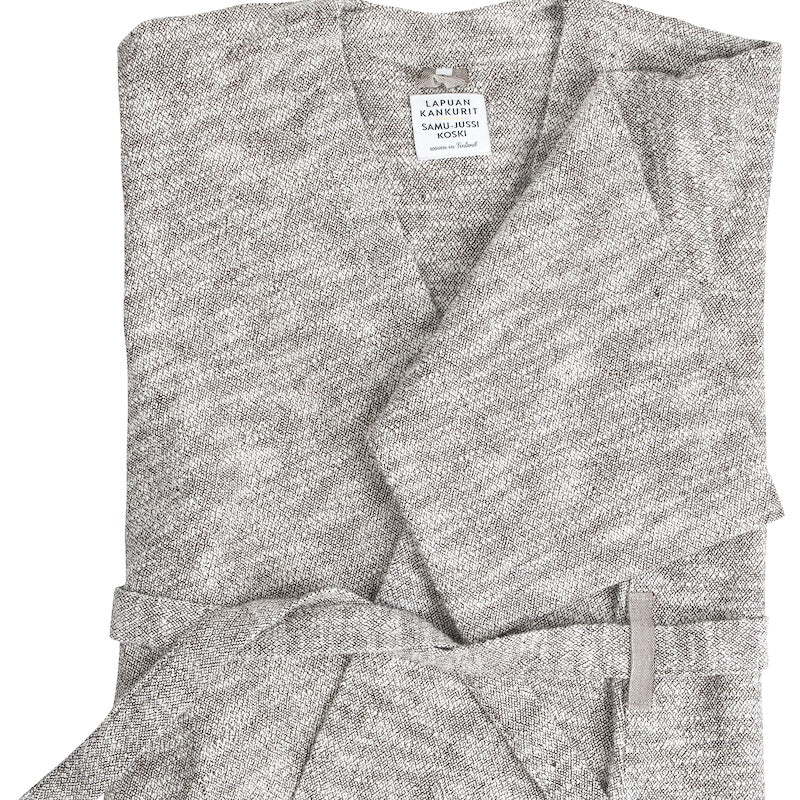 Leinen-Baumwoll-Bademantel von Lapuan Kankurit