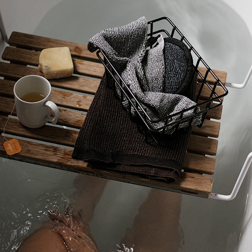 Rückenmassage-Band aus Leinenfrottier von Lapuan Kankurit