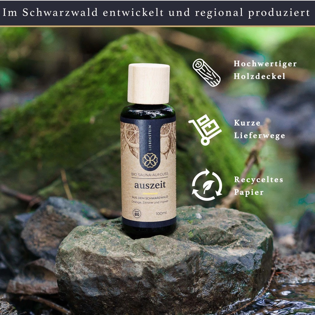 Saunaaufguss Bio "Auszeit" 100 ml