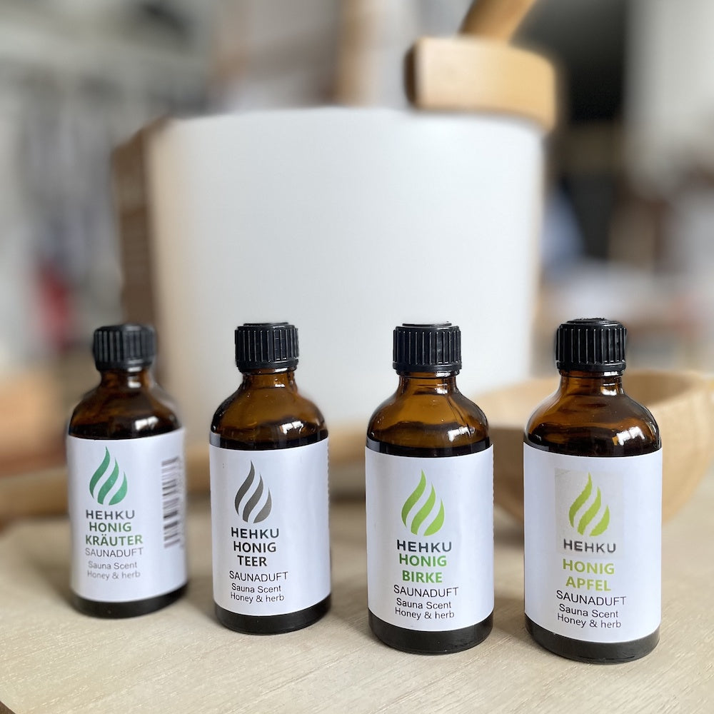 Saunaaufguss Set 4 x 50 ml von Hehku - günstiger Setpreis!