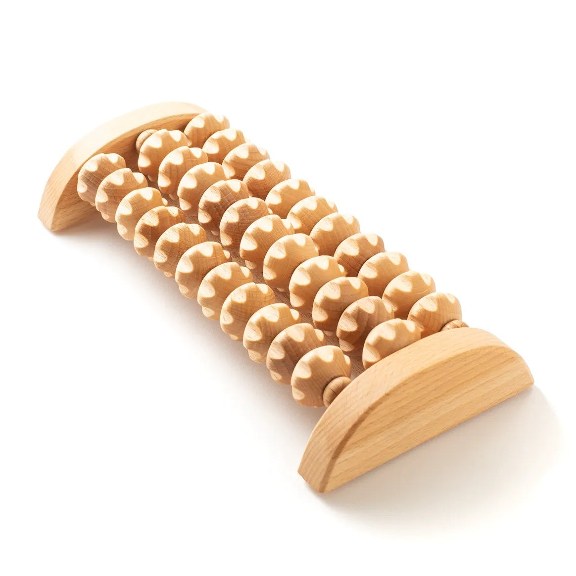 Massageroller aus Holz für die Füße
