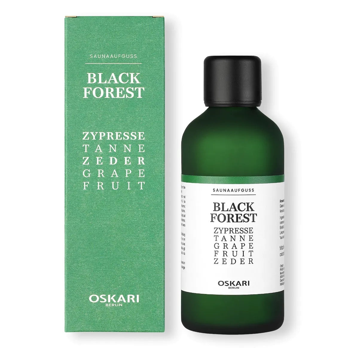 Saunaaufguss Black Forest von Oskari 100 ml