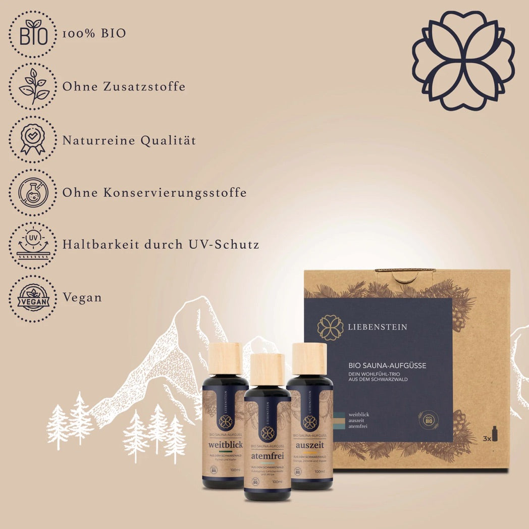 Saunaufguss Bio "Atemfrei" 100 ml