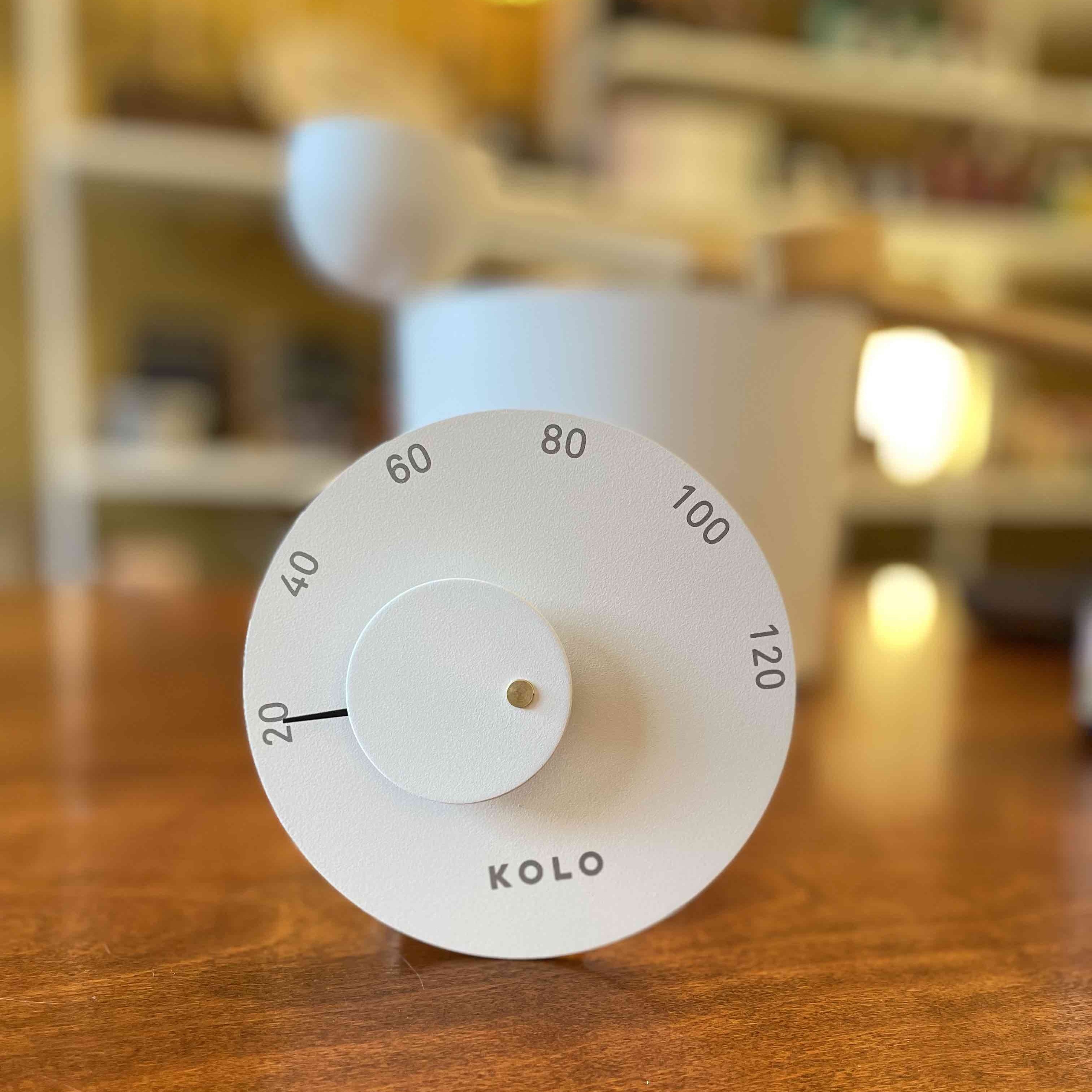 Saunaset "White": Kübel, Thermometer, Aufguss