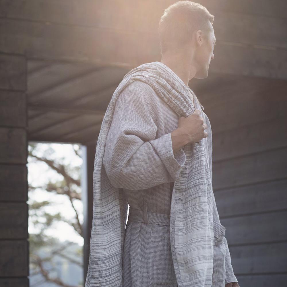 TERVA Bademantel mit Kapuze  von Lapuan Kankurit - SALE -30%